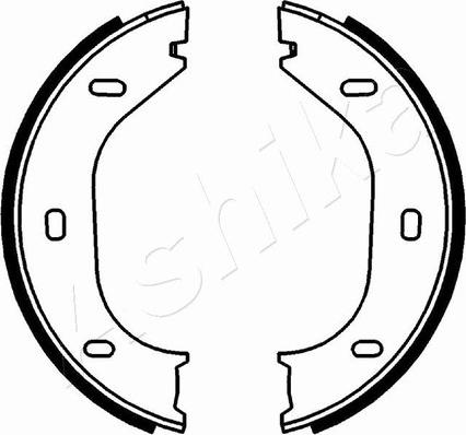 Ashika 55-00-0233 - Bremžu loku kompl., Stāvbremze adetalas.lv