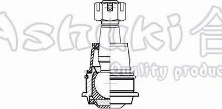 Ashuki 1458-0201 - Balst / Virzošais šarnīrs adetalas.lv