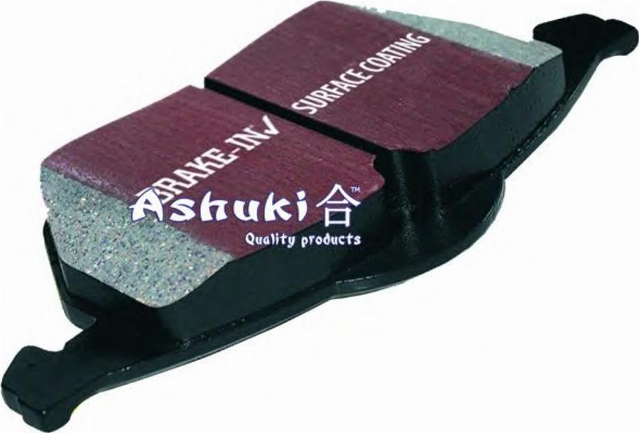 Ashuki 1080-8112 - Bremžu uzliku kompl., Disku bremzes adetalas.lv