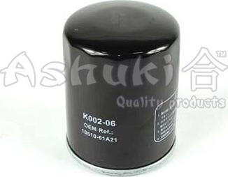 Ashuki K002-06 - Eļļas filtrs adetalas.lv