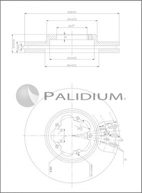 Ashuki P330-252 - Bremžu diski adetalas.lv