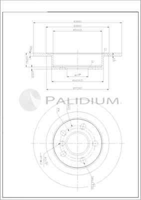 Ashuki P331-138 - Bremžu diski adetalas.lv