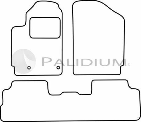 Ashuki PAL18-6330 - Paklājiņu komplekts adetalas.lv