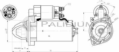 Ashuki PAL17-1005 - Starteris adetalas.lv