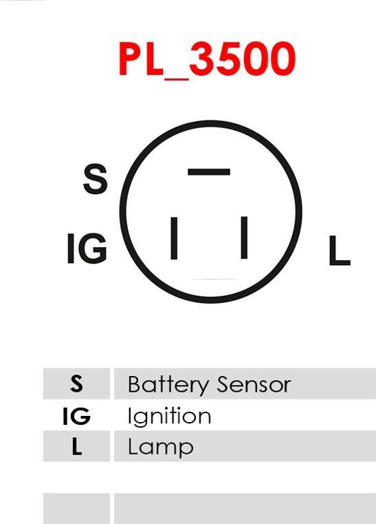 AS-PL ARE6008 - Ģeneratora sprieguma regulators adetalas.lv