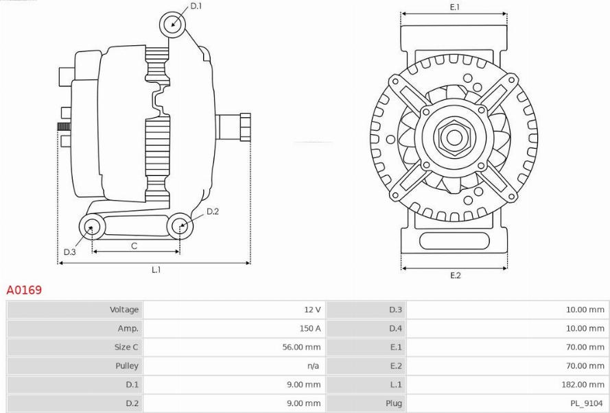 AS-PL A0169 - Ģenerators adetalas.lv