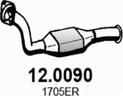 ASSO 12.0090 - Katalizators adetalas.lv