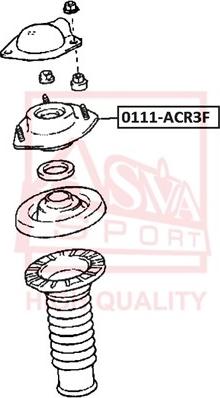 ASVA 0111-ACR3F - Amortizatora statnes balsts adetalas.lv