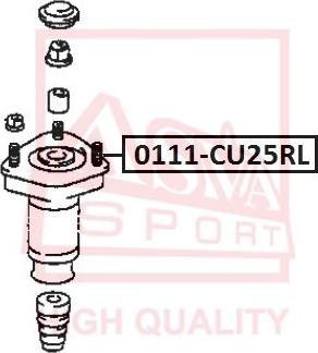 ASVA 0111-CU25RL - Amortizatora statnes balsts adetalas.lv