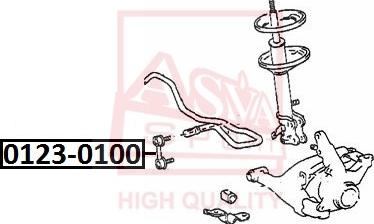 ASVA 0123-0100 - Stiepnis / Atsaite, Stabilizators adetalas.lv