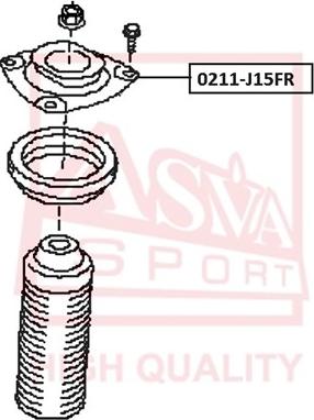 ASVA 0211-J15FR - Amortizatora statnes balsts adetalas.lv