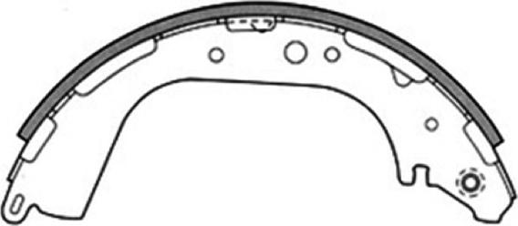 ASVA AKS-1189 - Bremžu loku komplekts adetalas.lv