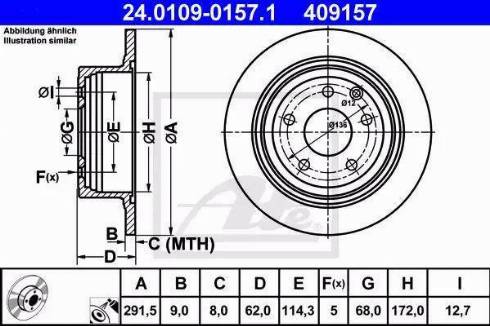 Alpha Brakes HTT-NS-047 - Bremžu diski adetalas.lv