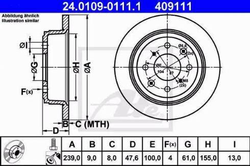 Alpha Brakes HTT-HD-014 - Bremžu diski adetalas.lv