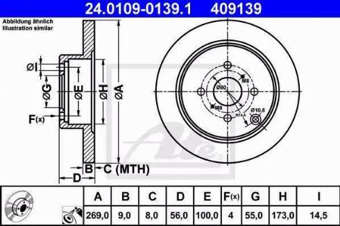 Alpha Brakes HTT-TY-019 - Bremžu diski adetalas.lv