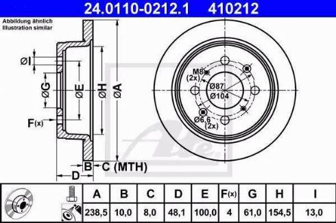 Alpha Brakes HTT-HD-003 - Bremžu diski adetalas.lv