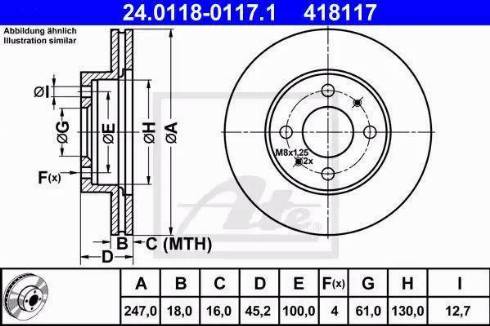 Alpha Brakes HTP-NS-072 - Bremžu diski adetalas.lv