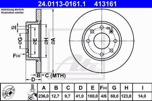 Alpha Brakes HTP-PL-001 - Bremžu diski adetalas.lv