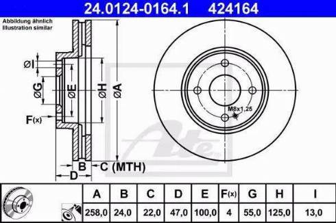 Alpha Brakes HTP-MZ-016 - Bremžu diski adetalas.lv