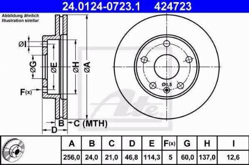 Alpha Brakes HTP-DW-007 - Bremžu diski adetalas.lv