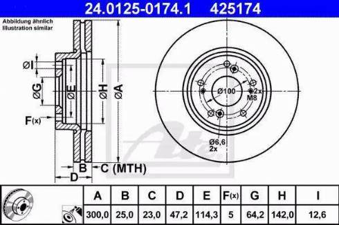 Alpha Brakes HTP-HD-047 - Bremžu diski adetalas.lv