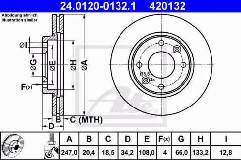 Alpha Brakes HTP-CT-004 - Bremžu diski adetalas.lv