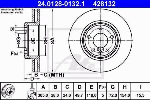 Alpha Brakes HTP-RE-030 - Bremžu diski adetalas.lv