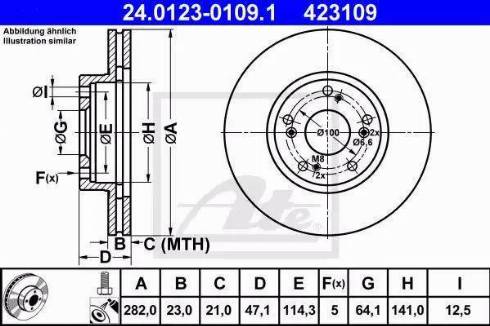 Alpha Brakes HTP-HD-044 - Bremžu diski adetalas.lv