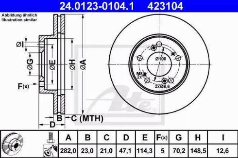 Alpha Brakes HTP-HD-033 - Bremžu diski adetalas.lv