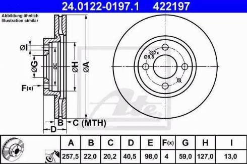 Alpha Brakes HTP-FT-035 - Bremžu diski adetalas.lv