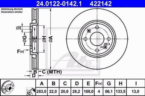 Alpha Brakes HTP-CT-018 - Bremžu diski adetalas.lv