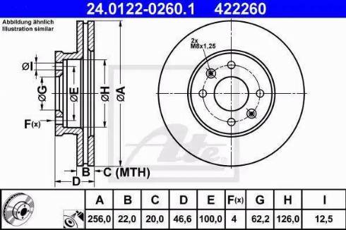 Alpha Brakes HTP-KA-324 - Bremžu diski adetalas.lv