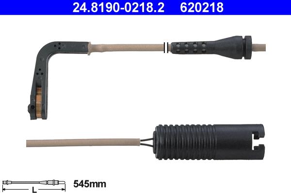 ATE 24.8190-0218.2 - Indikators, Bremžu uzliku nodilums adetalas.lv