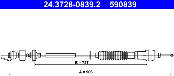 ATE 24.3728-0839.2 - Trose, Sajūga pievads adetalas.lv