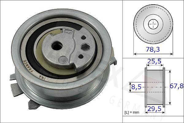 Autex 654760 - Spriegotājrullītis, Gāzu sadales mehānisma piedziņas siksna adetalas.lv