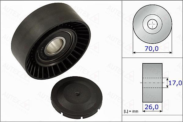 Autex 655007 - Parazīt / Vadrullītis, Ķīļrievu siksna adetalas.lv