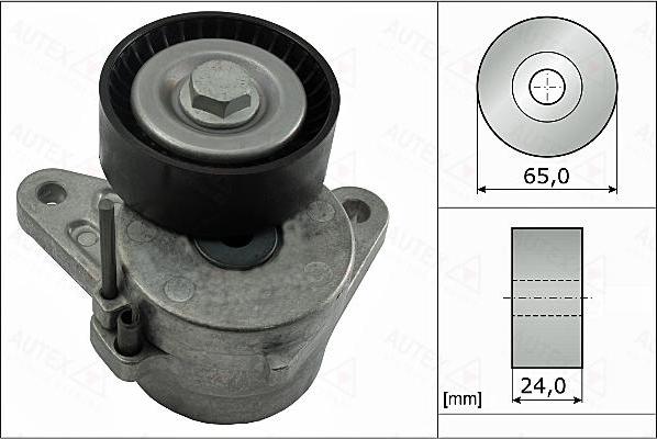 Autex 655120 - Siksnas spriegotājs, Ķīļsiksna adetalas.lv