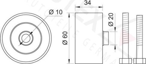 Autex 651422 - Parazīt / Vadrullītis, Zobsiksna adetalas.lv