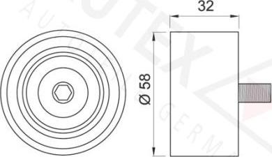 Autex 651545 - Parazīt / Vadrullītis, Zobsiksna adetalas.lv