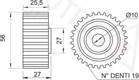 Autex 651791 - Parazīt / Vadrullītis, Zobsiksna adetalas.lv