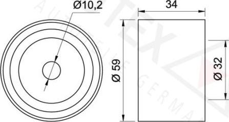 Autex 652052 - Parazīt / Vadrullītis, Zobsiksna adetalas.lv