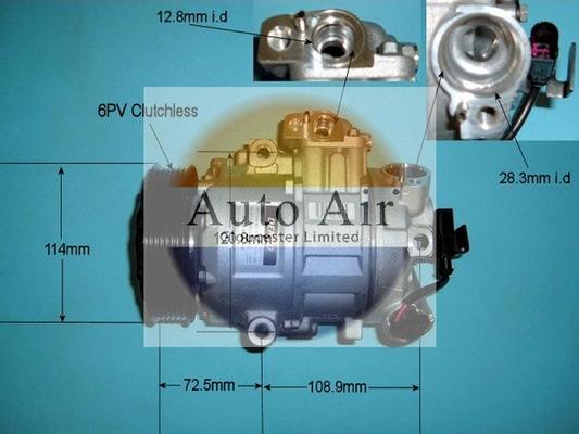 Auto Air Gloucester 14-9718 - Kompresors, Gaisa kond. sistēma adetalas.lv