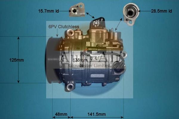 Auto Air Gloucester 14-2080 - Kompresors, Gaisa kond. sistēma adetalas.lv