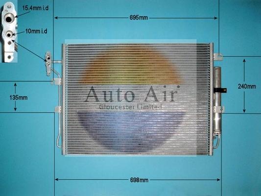 Auto Air Gloucester 16-1983 - Kondensators, Gaisa kond. sistēma adetalas.lv