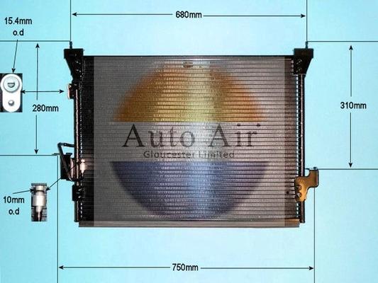 Auto Air Gloucester 16-1294 - Kondensators, Gaisa kond. sistēma adetalas.lv