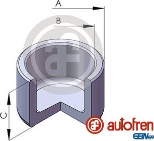 AUTOFREN SEINSA D025130 - Virzulis, Bremžu suports adetalas.lv