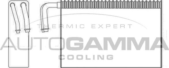 Autogamma 112079 - Iztvaikotājs, Gaisa kondicionēšanas sistēma adetalas.lv
