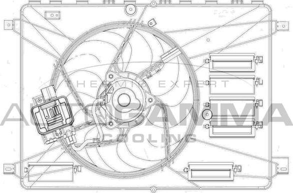 Autogamma GA200910 - Ventilators, Motora dzesēšanas sistēma adetalas.lv