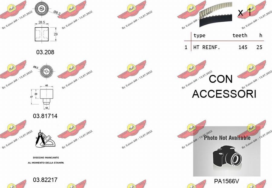 Autokit 04.5477PA2 - Ūdenssūknis + Zobsiksnas komplekts adetalas.lv