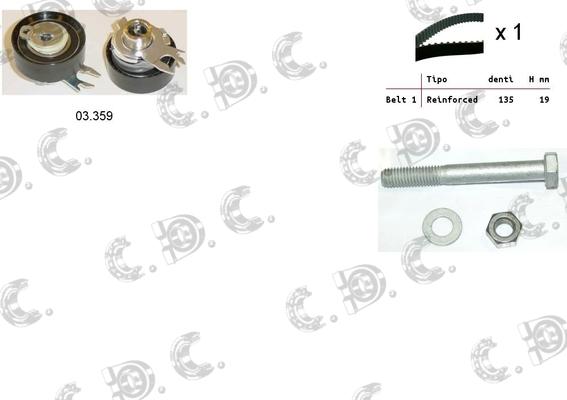 Autokit 04.5006 - Zobsiksnas komplekts adetalas.lv